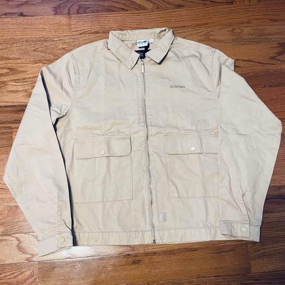 Puma x TMC Hussle Jacket "Taupe" Size Medium Nipsey Hustle - Picture 3 of 10